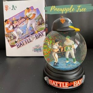 Battle of the Bay San Francisco Giants VS Oakland A's 2019 Snow Globe SGA